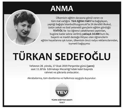 Posta Gazetesi Anma Sosyal Teşekkür İlanı